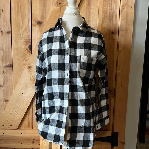 Black and White Flannel