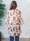 Load image into Gallery viewer, Cattle Tale Ruffle Kimono