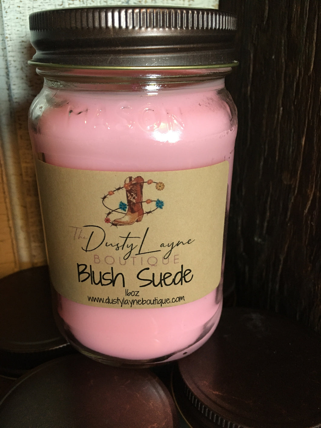 Blush Suede Candle