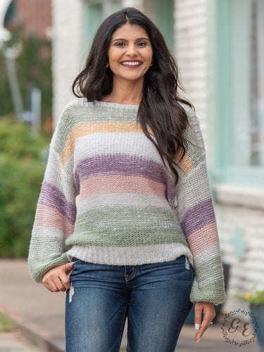 Striped Knitted Sweater